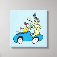 Dr. Seuss Gröna ägg och skinka Karaktärer i bil
