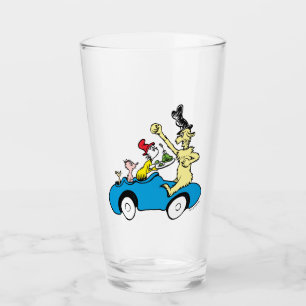 Dr. Seuss Gröna ägg och skinka Karaktärer i bil Glaskopp