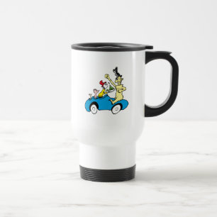 Dr. Seuss Gröna ägg och skinka Karaktärer i bil Resemugg