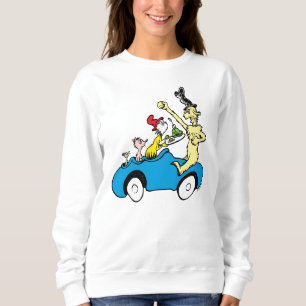 Dr. Seuss Gröna ägg och skinka Karaktärer i bil T Shirt