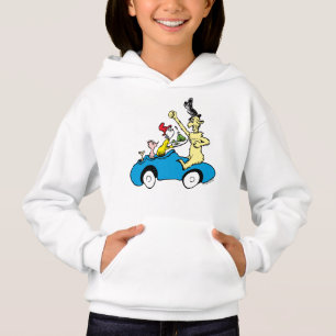 Dr. Seuss Gröna ägg och skinka Karaktärer i bil T Shirt