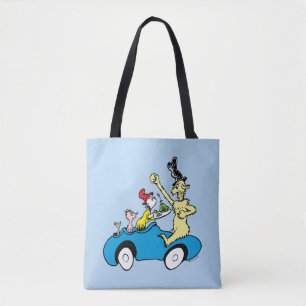 Dr. Seuss Gröna ägg och skinka Karaktärer i bil Tygkasse