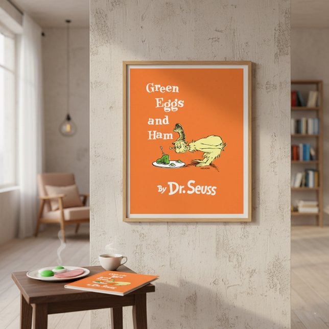 Dr. Seuss | Gröna ägg och skinka Poster (Skapare uppladdad)
