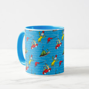 Dr. Seuss Gröna Ägg Och Skinka Sagoboksmönster Mugg