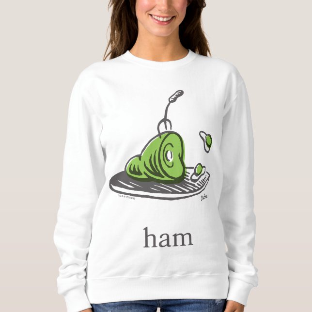 Dr. Seuss | Gröna ägg och skinka T Shirt (Framsida)