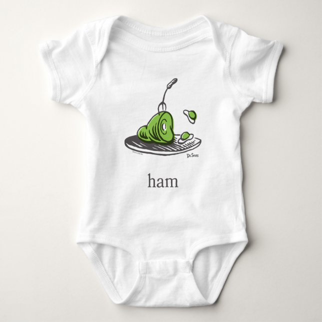 Dr. Seuss | Gröna ägg och skinka T Shirt (Framsida)