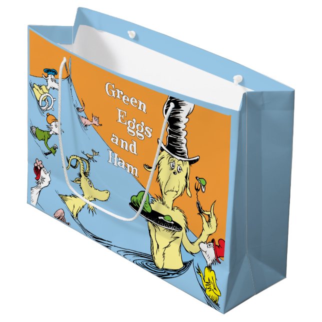 Dr. Seuss Gröna ägg och skinka Vattenscen (Framsidan Vinklad)