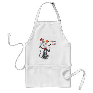 Dr. Seuss Halloween Katten i hatten Förkläde