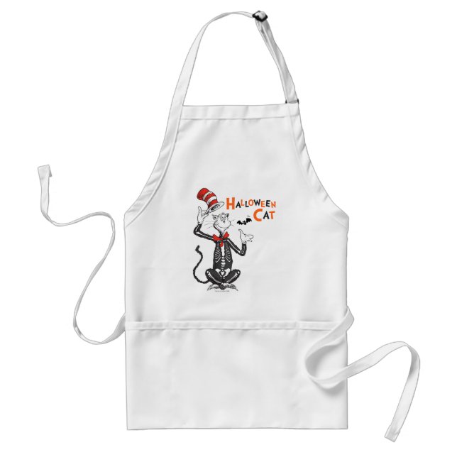 Dr. Seuss | Halloween Katten i hatten Förkläde (Framsidan)