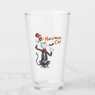 Dr. Seuss Halloween Katten i hatten Glaskopp