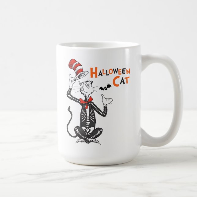 Dr. Seuss | Halloween Katten i hatten Kaffemugg (Höger)