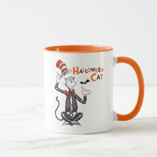 Dr. Seuss   Halloween Katten i hatten Mugg