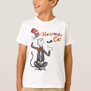 Dr. Seuss   Halloween Katten i hatten T Shirt