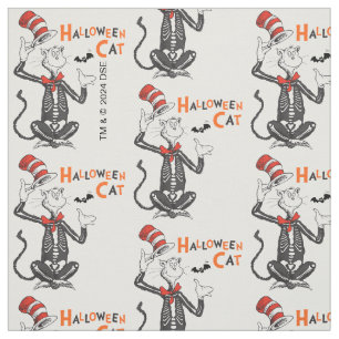 Dr. Seuss Halloween Katten i hatten Tyg