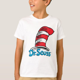 Dr Seuss Hat Logotyp T Shirt