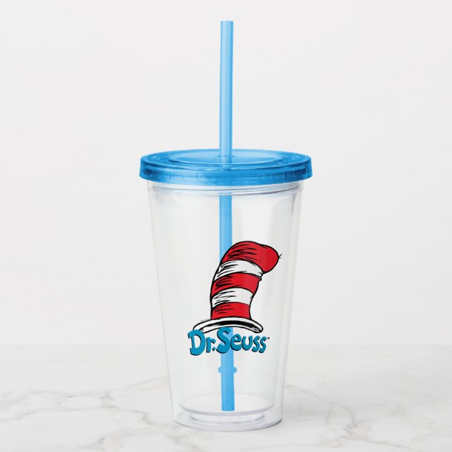 Dr Seuss Hat Logotyp Take Away Mugg (Framsida)