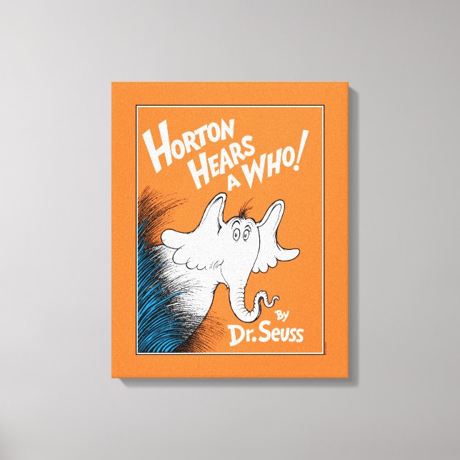 Dr Seuss | Horton Hears A WHO Bok Canvastryck (Framsida)