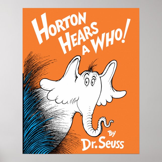 Dr Seuss | Horton Hears A WHO Bok Poster (Framsidan)