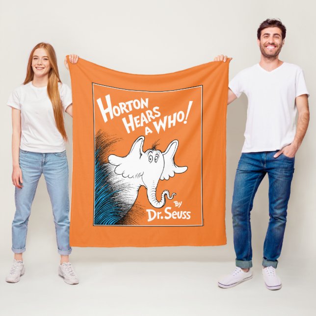 Dr. Seuss | Horton Hears A Who boken Fleecefilt (På plats)
