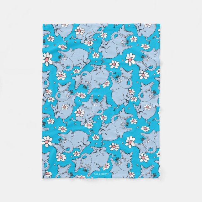 Dr. Seuss Horton Hears a Who Fleecefilt (Framsidan)