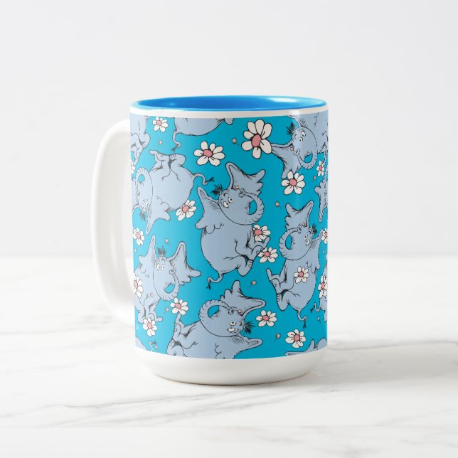 Dr. Seuss Horton Hears a Who Två-Tonad Mugg (Framsida vänster)