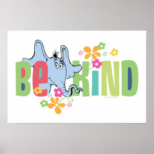 Dr. Seuss Horton Hears A Who Var snäll Poster