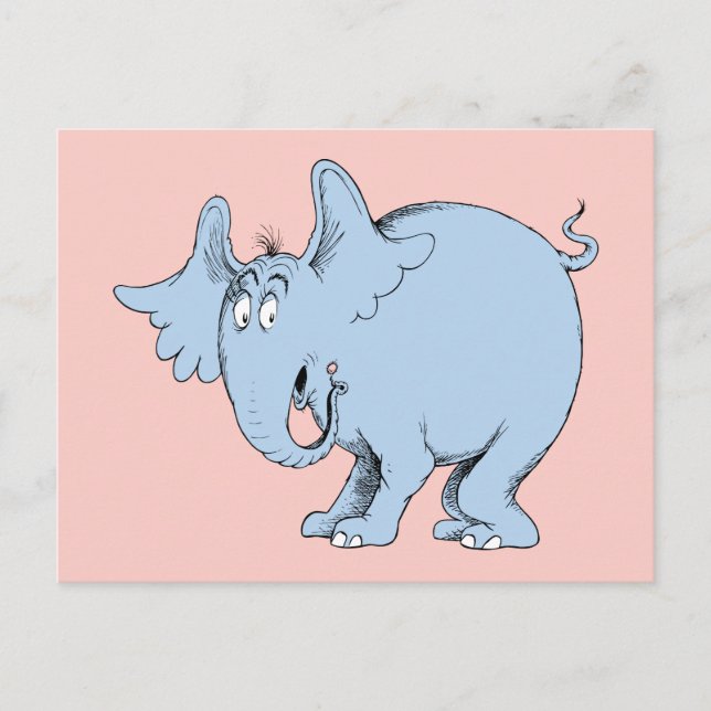 Dr Seuss | Horton Hears Whos Vykort (Framsida)