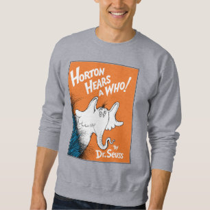 Dr. Seuss Horton hör en vem! boken Lång Ärmad Tröja