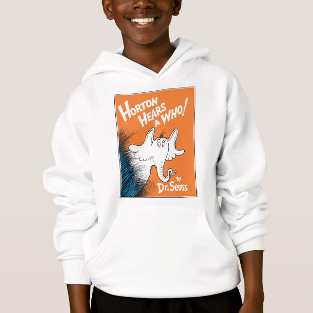 Dr. Seuss | Horton hör en vem! boken T Shirt (Framsida)