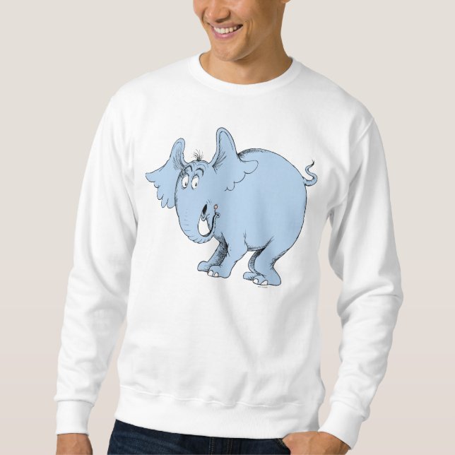 Dr. Seuss | Horton hör en Vem! Lång Ärmad Tröja (Framsida)