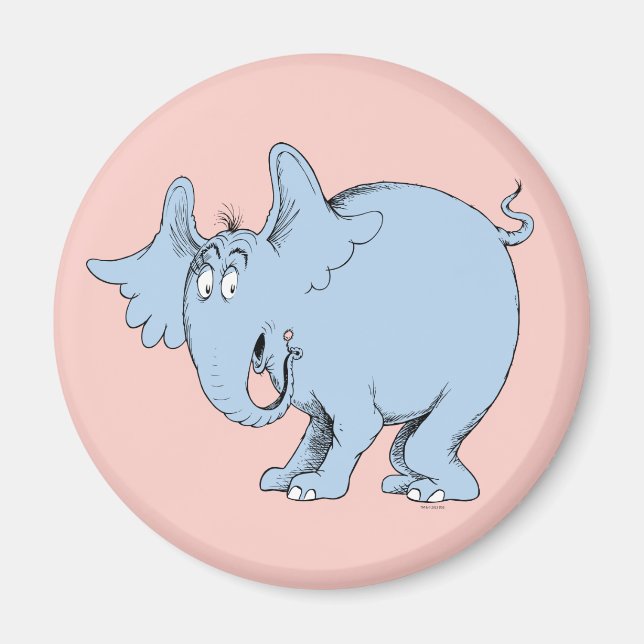 Dr. Seuss | Horton hör en vem! Magnet (Framsidan)