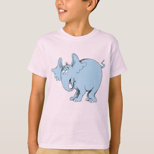 Dr. Seuss | Horton hör en Vem! T Shirt (Framsida)