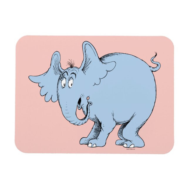 Dr. Seuss | Horton hör vem Magnet (Horisontell)