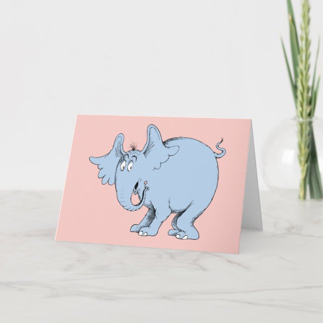 Dr. Seuss | Horton Hört Vem Kort (Framsida)