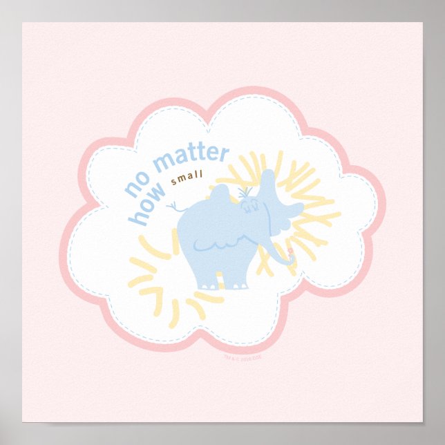 Dr. Seuss Horton | Hur liten än Poster (Framsidan)