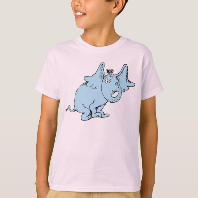 Dr Seuss | Horton Side-utseende T Shirt (Framsida)