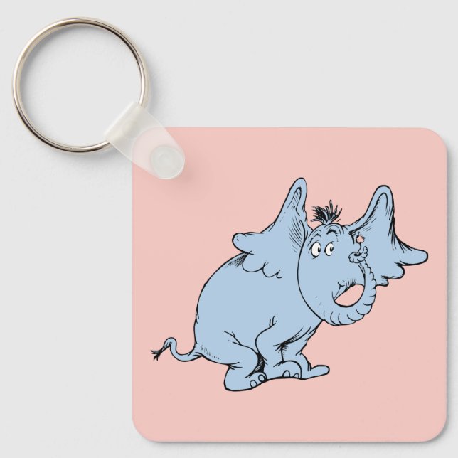 Dr. Seuss | Horton Sidoblick Nyckelring (Framsida)