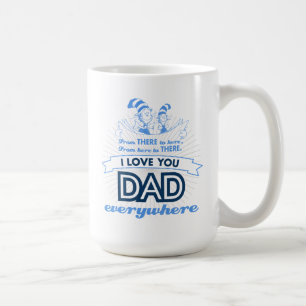 Dr. Seuss Jag älskar dig pappa överallt Kaffemugg