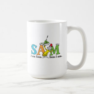 Dr. Seuss Jag är Sam. Sam är jag. Kaffemugg
