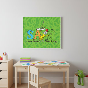 Dr. Seuss   Jag är Sam. Sam är jag. Poster