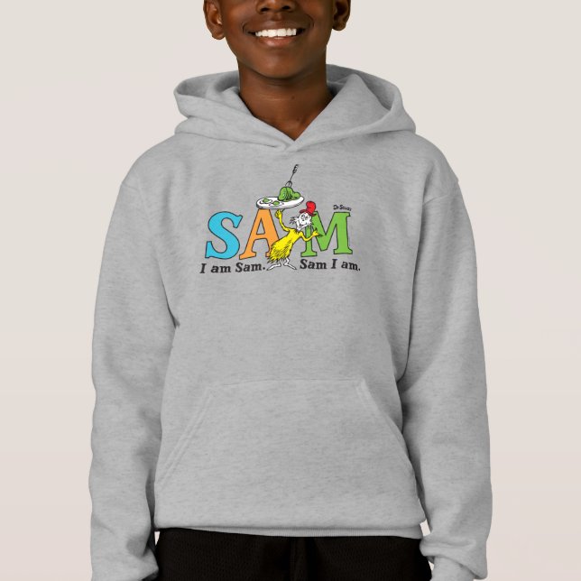 Dr. Seuss | Jag är Sam. Sam är jag. T Shirt (Framsida)