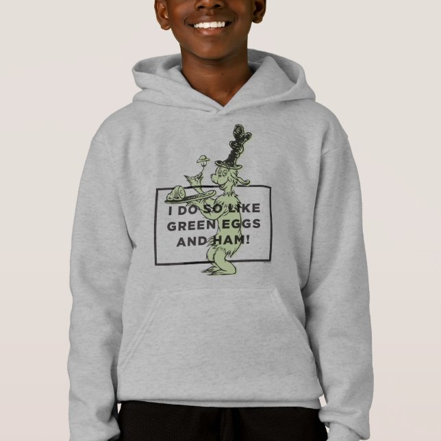 Dr Seuss | Jag gör det som Grönt ägg och ham T Shirt (Framsida)