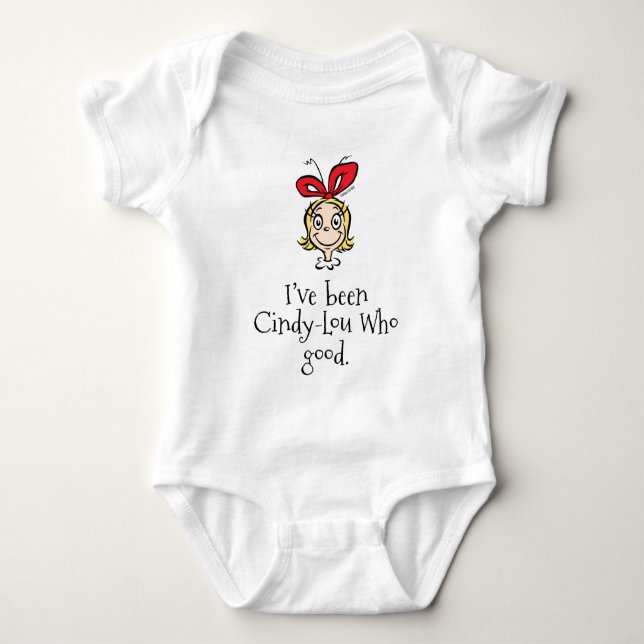 Dr Seuss | Jag har varit Cindy-Lou WHO:s Bra T Shirt (Framsida)