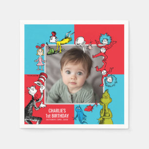 Dr. Seuss - Karaktärer   Barnkalas Pappersservett