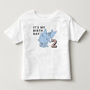 Dr. Seuss Karaktärs Konfetti Barnkalas T Shirt