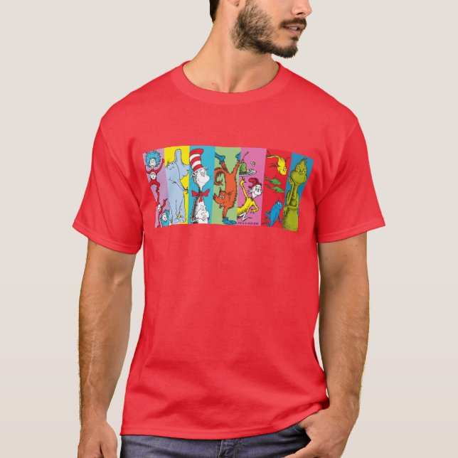 Dr. Seuss | Karaktärsdel T Shirt (Framsida)