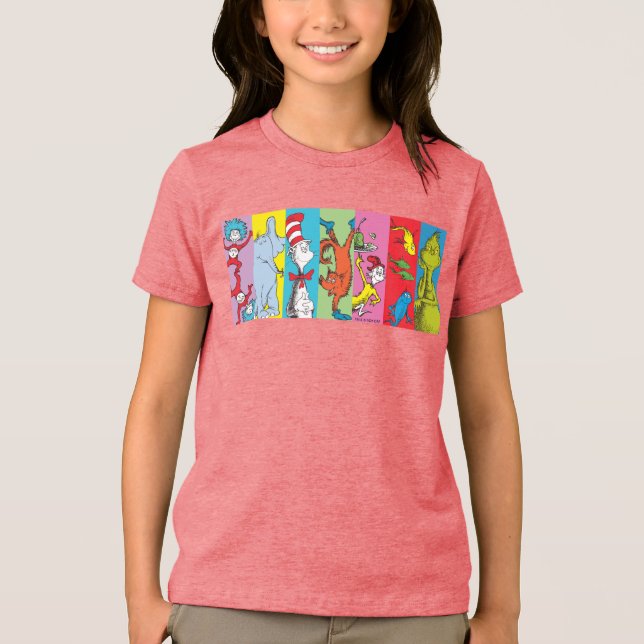 Dr. Seuss | Karaktärsdel T Shirt (Framsida)