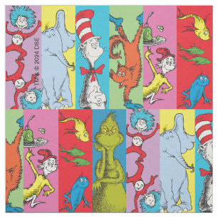 Dr. Seuss Karaktärsdel Tyg