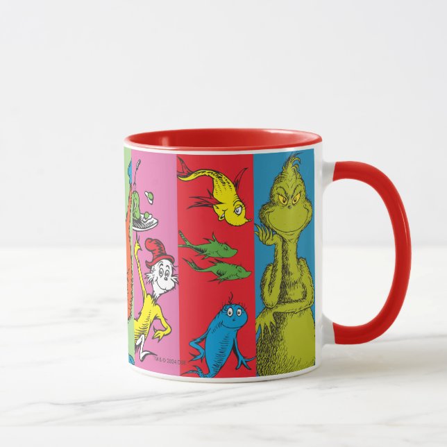 Dr. Seuss | Karaktärssnitt Mugg (Höger)