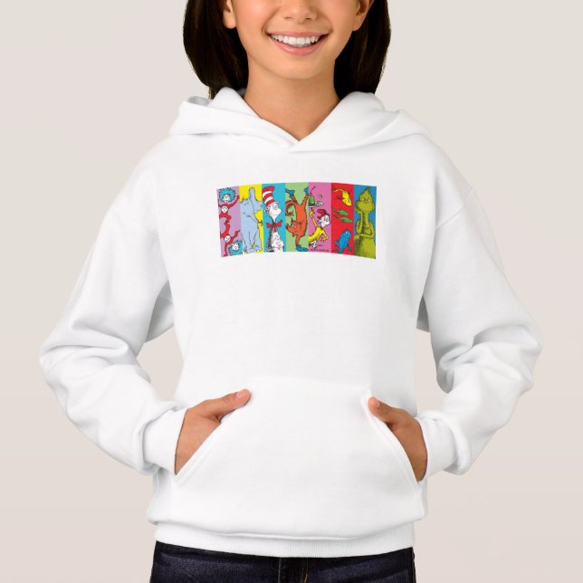 Dr. Seuss | Karaktärssnitt T Shirt (Framsida)